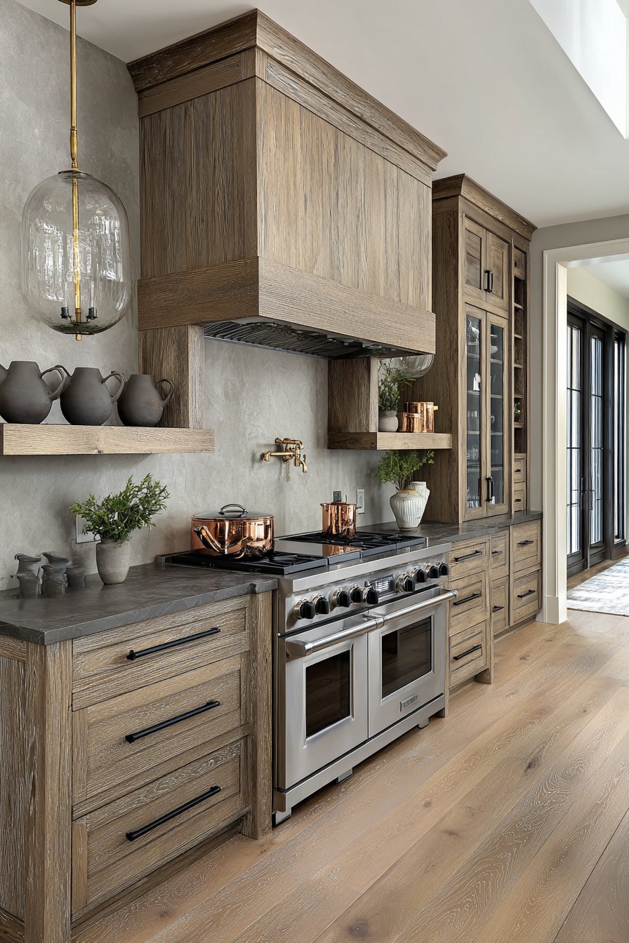 Professional Cooking Zone with Custom Hood