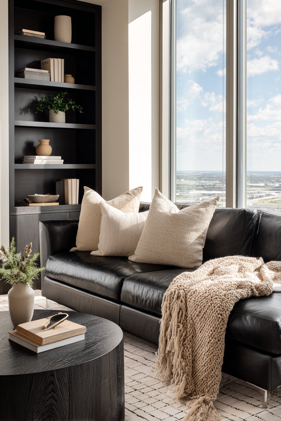 Contemporary Lounge Seating Area