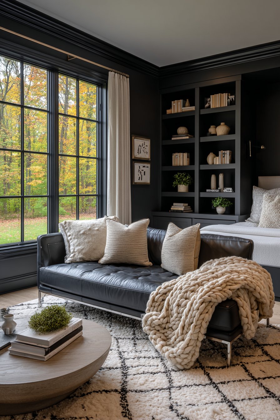 Contemporary Lounge Seating Area