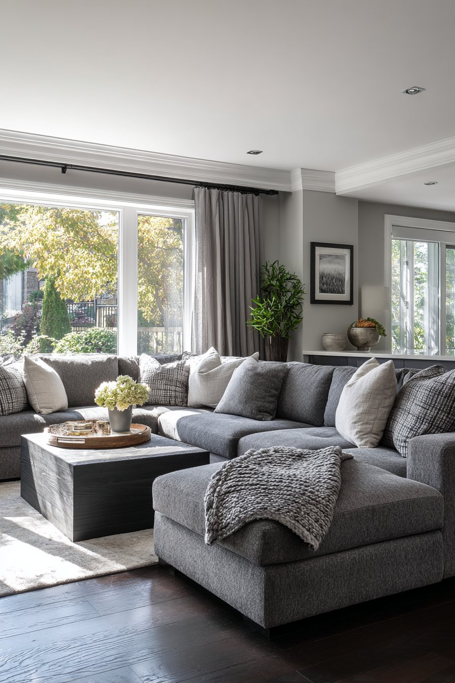 Family-Friendly L-Sectional