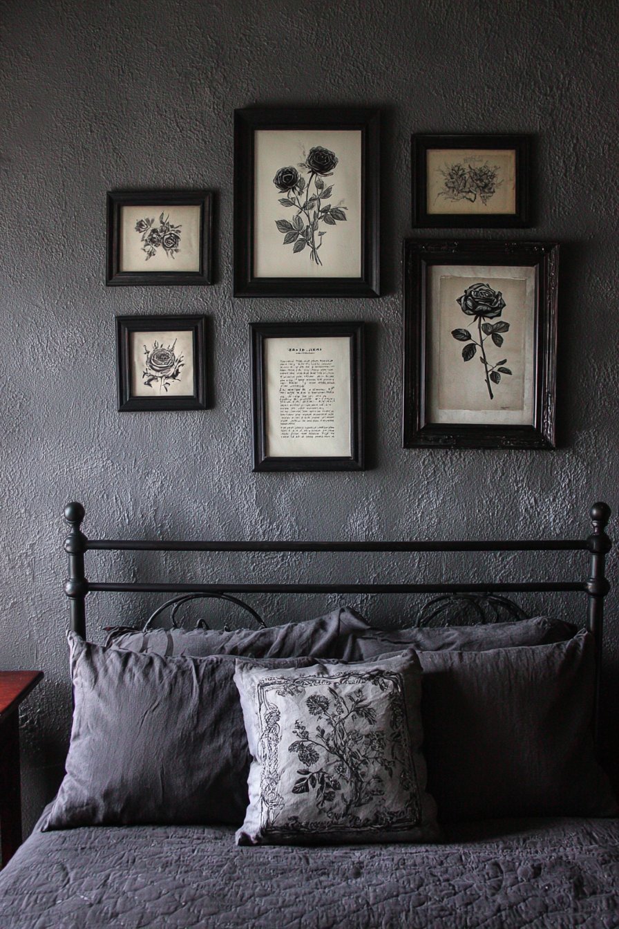 Curated Gallery Wall Display