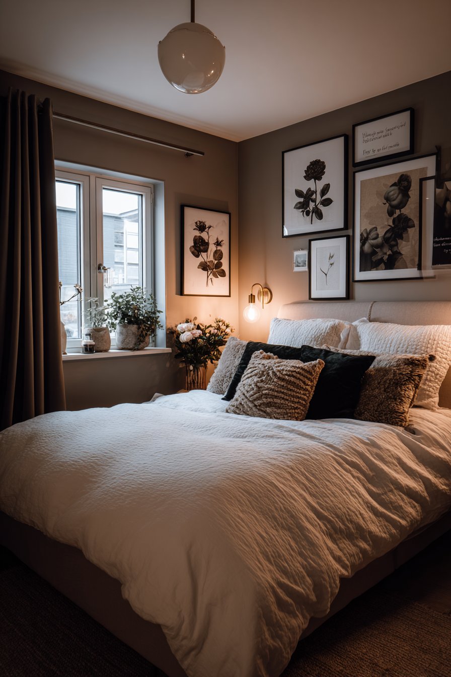 Curated Gallery Wall Display