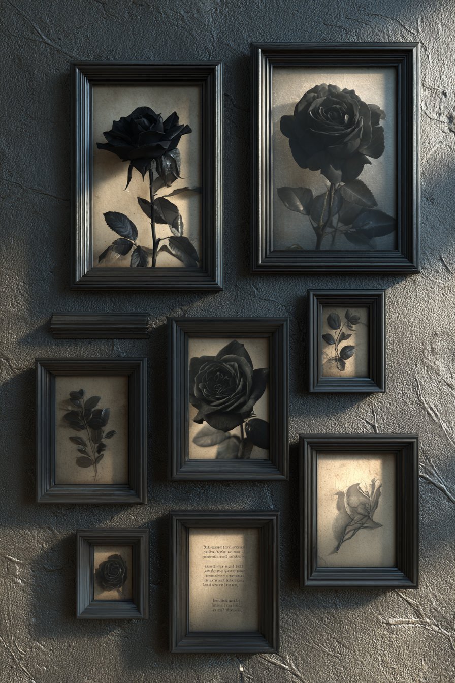 Curated Gallery Wall Display