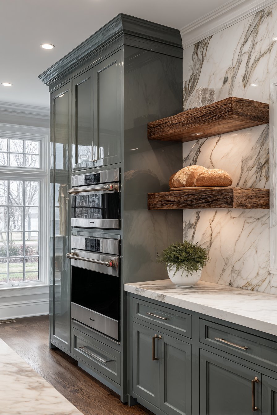 Sage Green Transitional Elegance