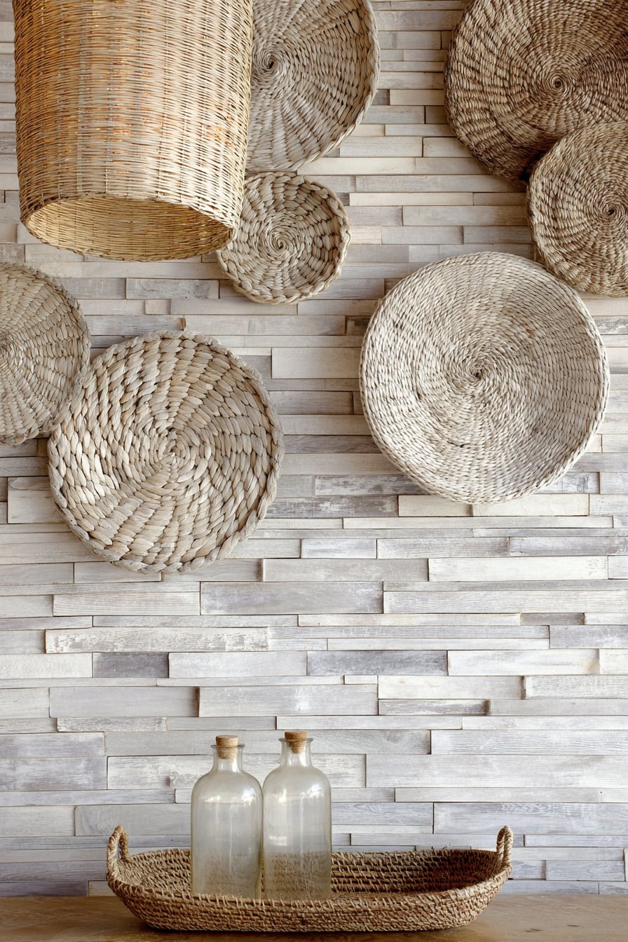 Coastal Whitewashed Wood Planks