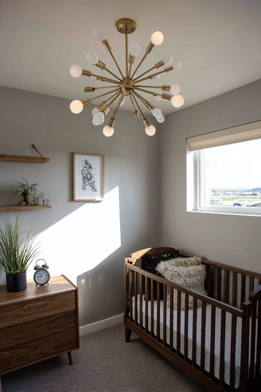 Statement Lighting with Sputnik Sophistication