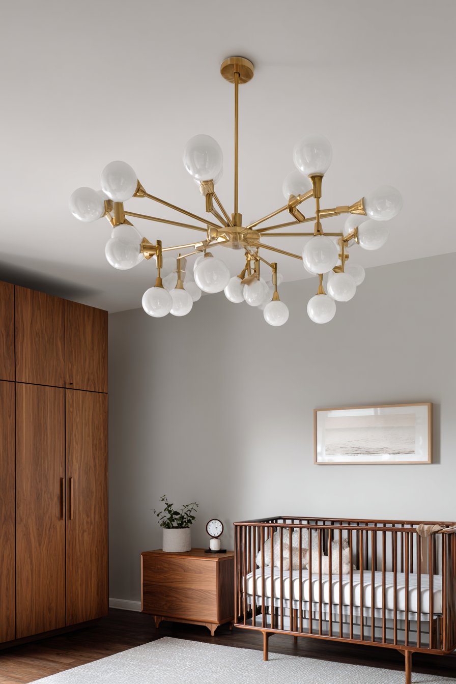Statement Lighting with Sputnik Sophistication