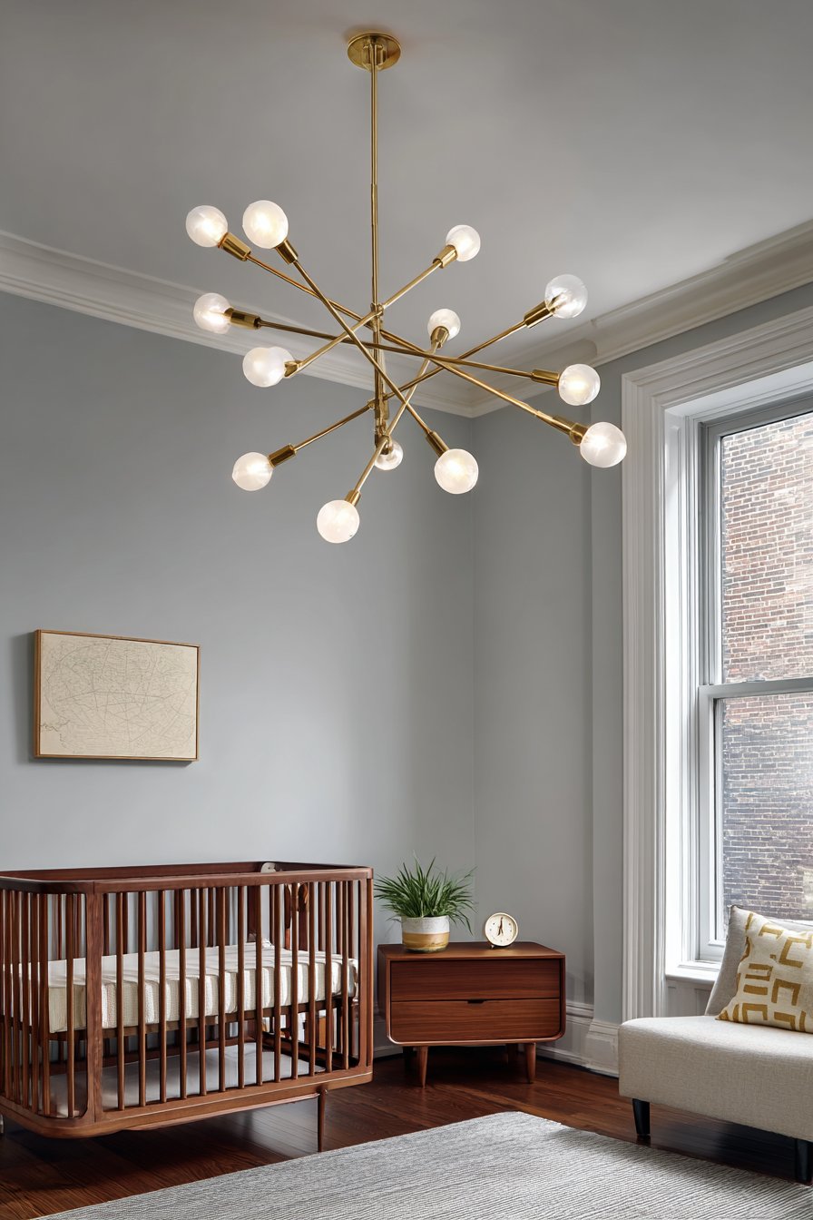 Statement Lighting with Sputnik Sophistication