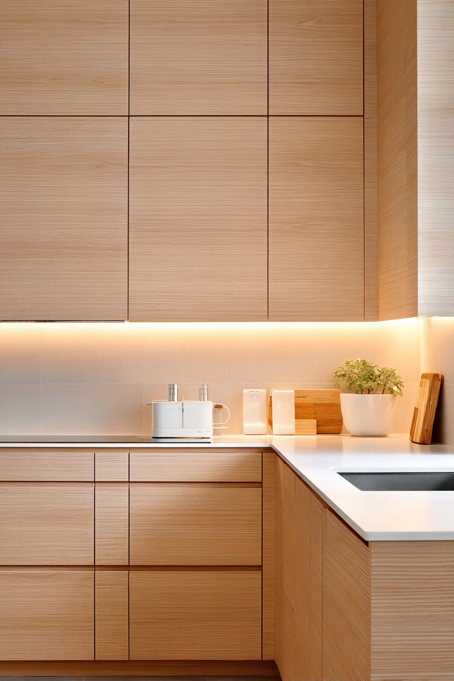 Seamless Integrated Appliance Concealment