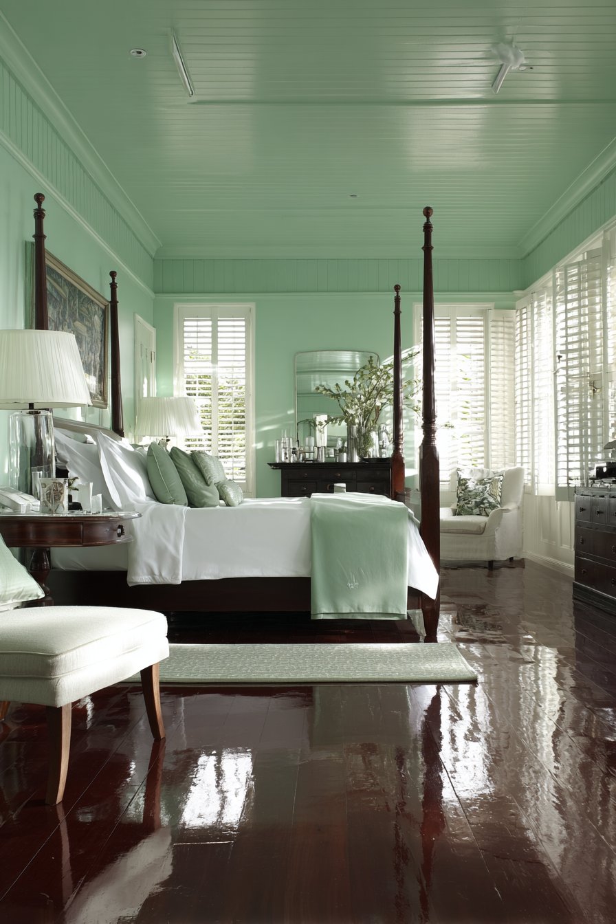 Unexpected Ceiling Treatment