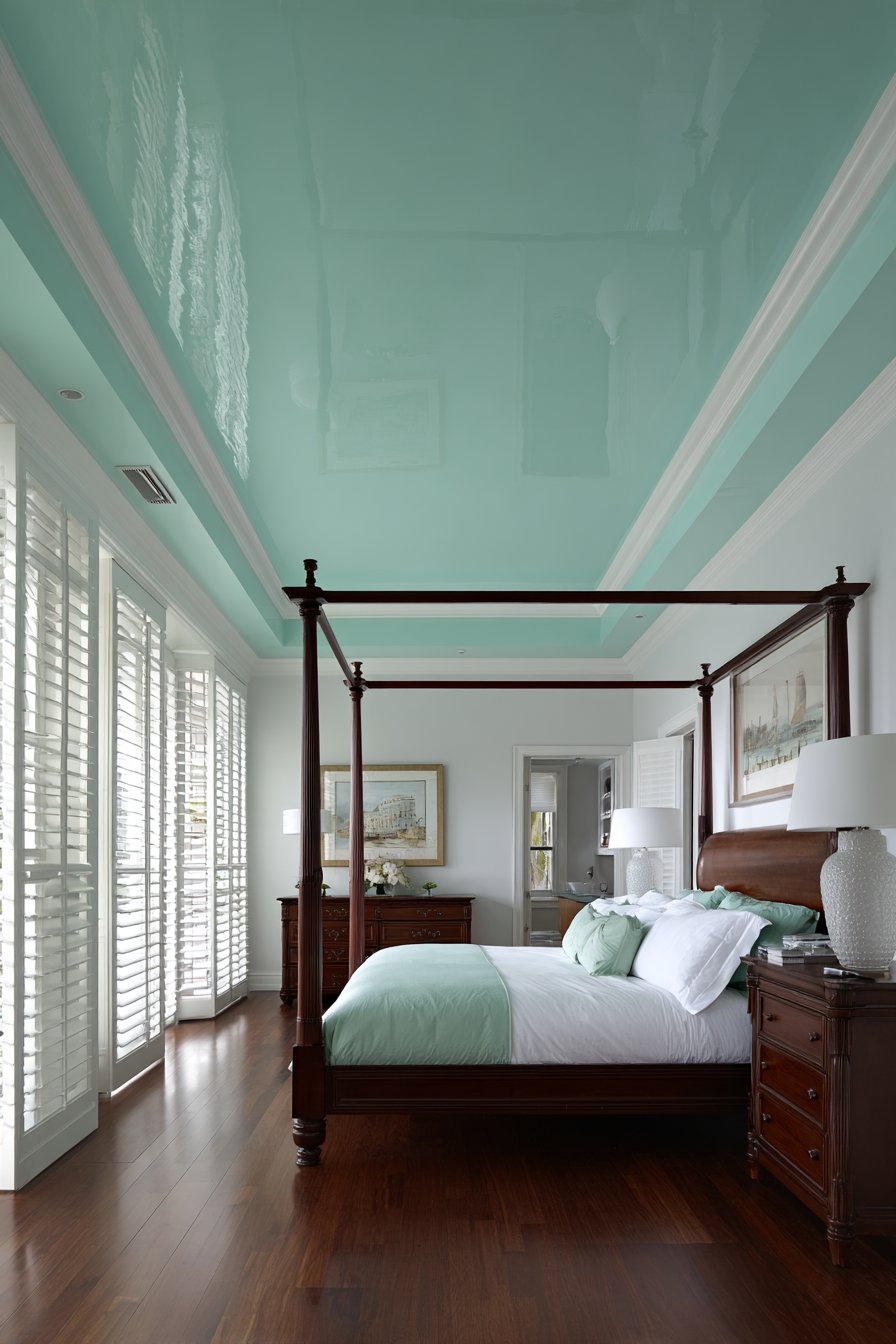 Unexpected Ceiling Treatment