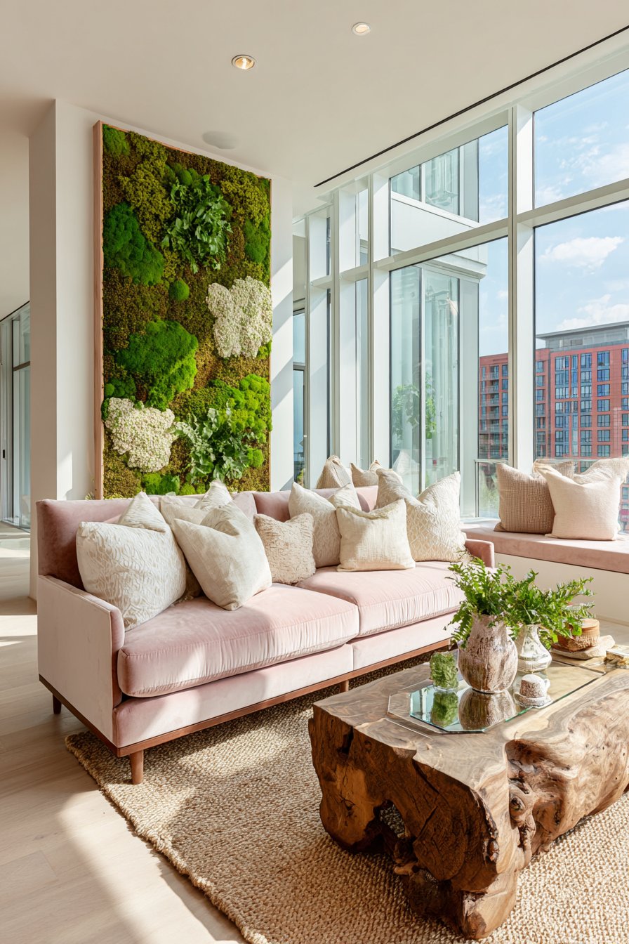 Biophilic Luxury with Sustainable Materials