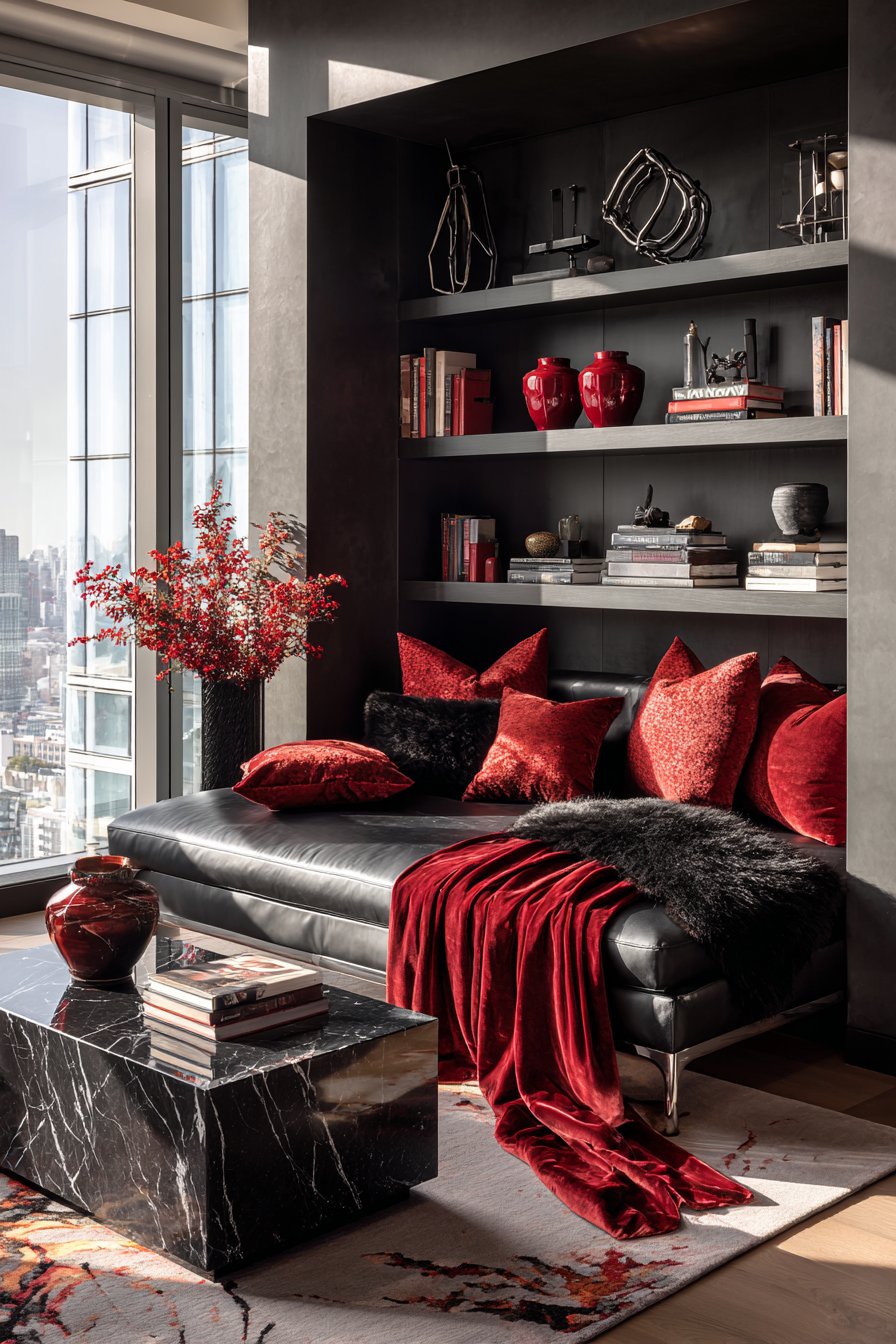 Modern Lounge Seating Area