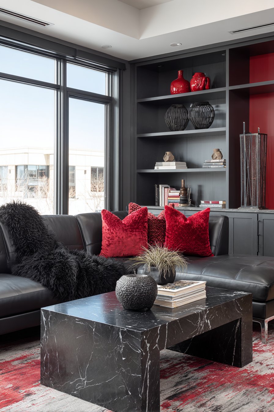 Modern Lounge Seating Area