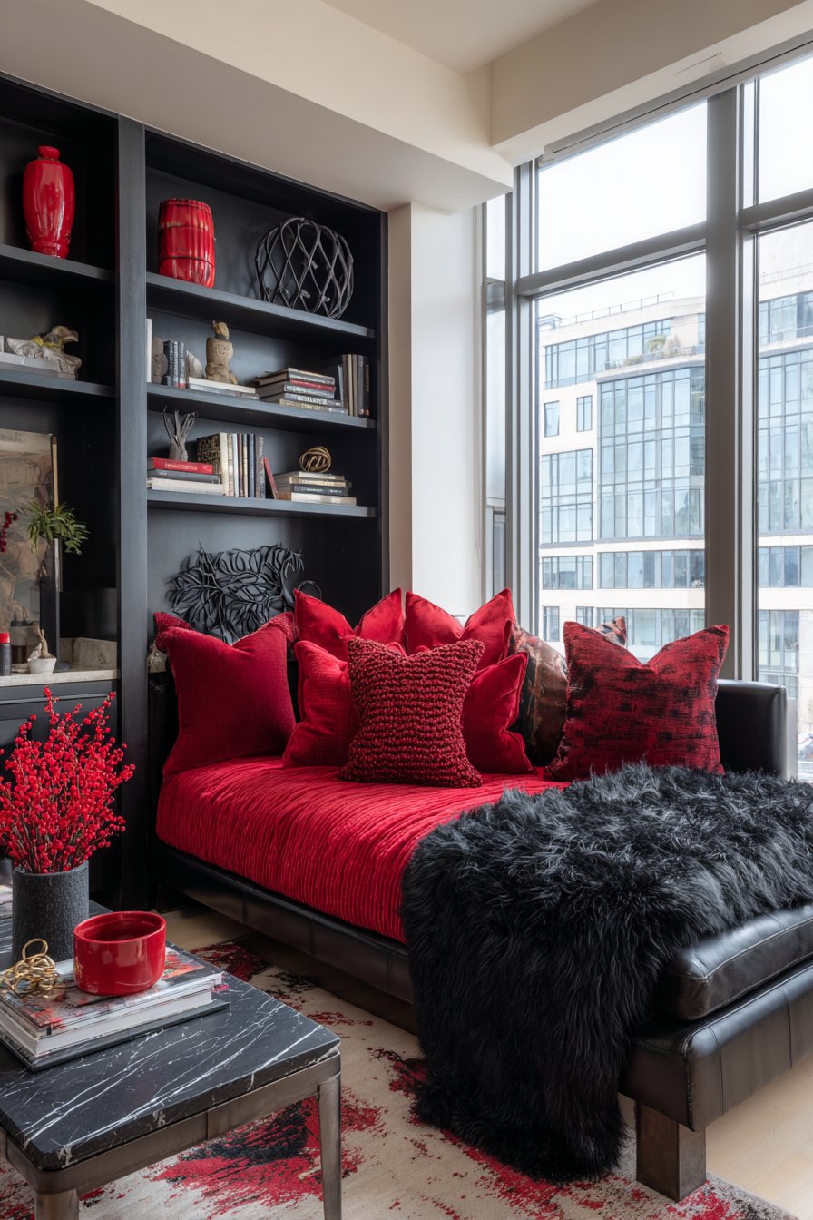 Modern Lounge Seating Area