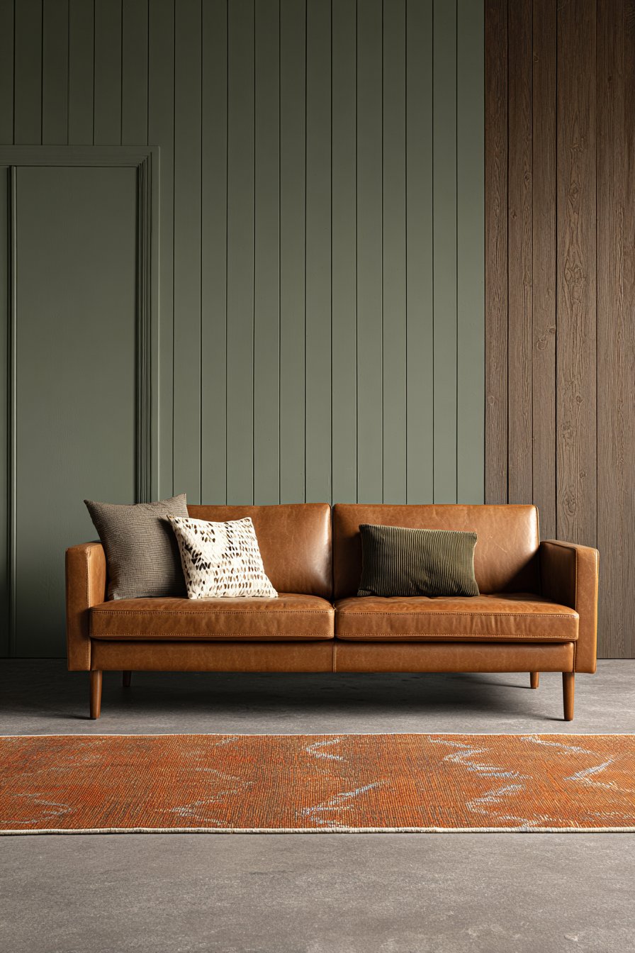 Modern Vertical Slat Accent