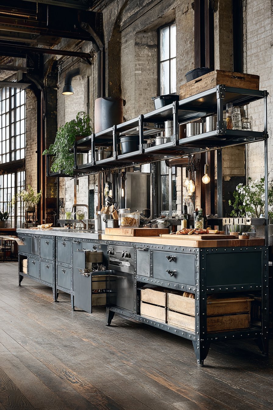 Industrial Charcoal Grey with Professional Aesthetic