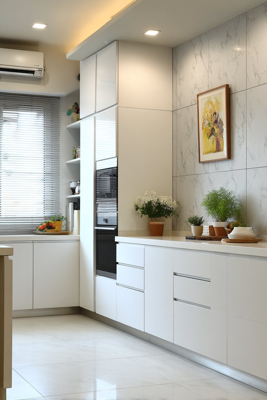 Minimalist White Contemporary Clean Lines