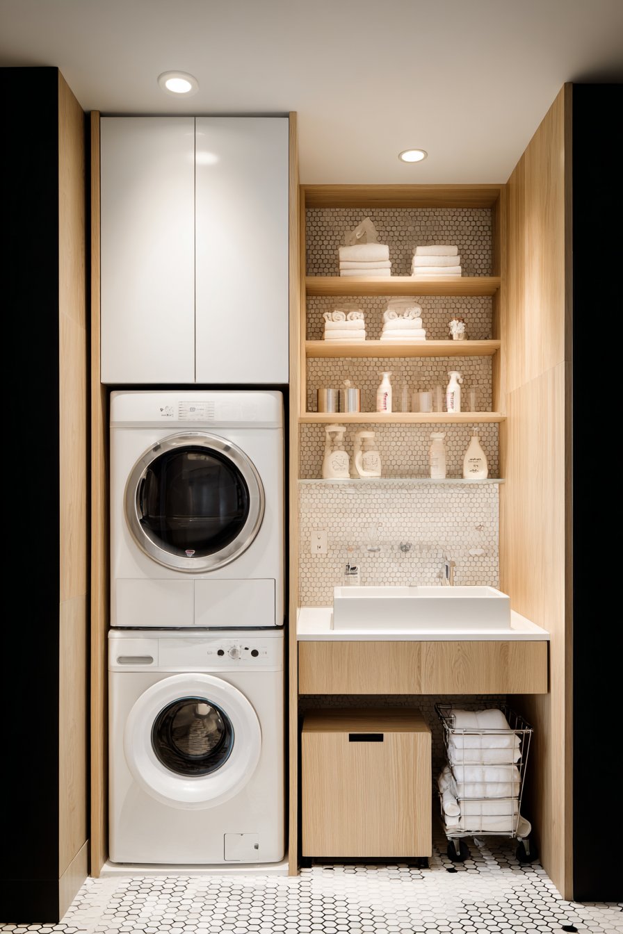 Under-Vanity Bathroom Installation