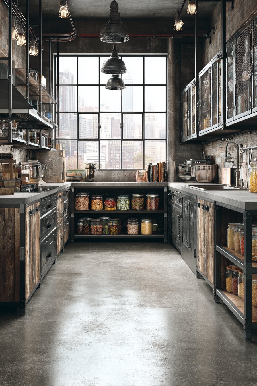 Industrial Metal and Wood Fusion