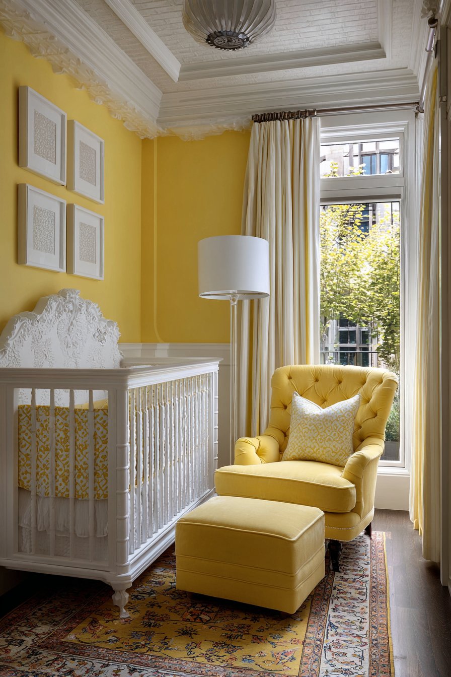 Sophisticated Golden Yellow Elegance