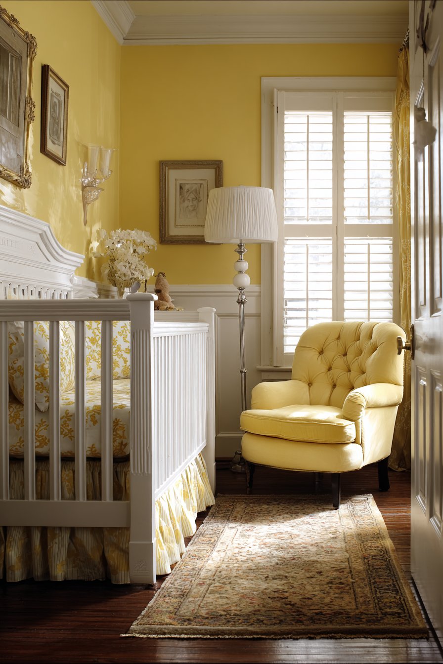 Sophisticated Golden Yellow Elegance