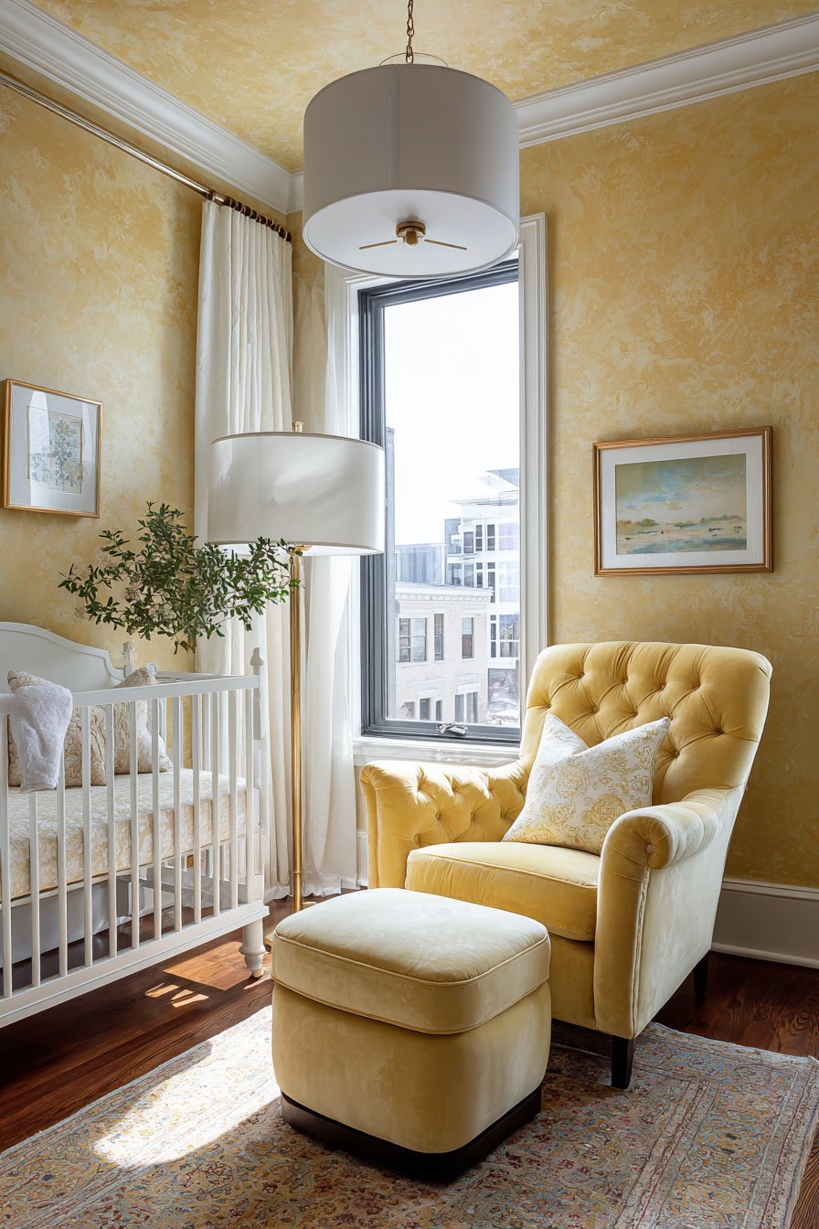 Sophisticated Golden Yellow Elegance