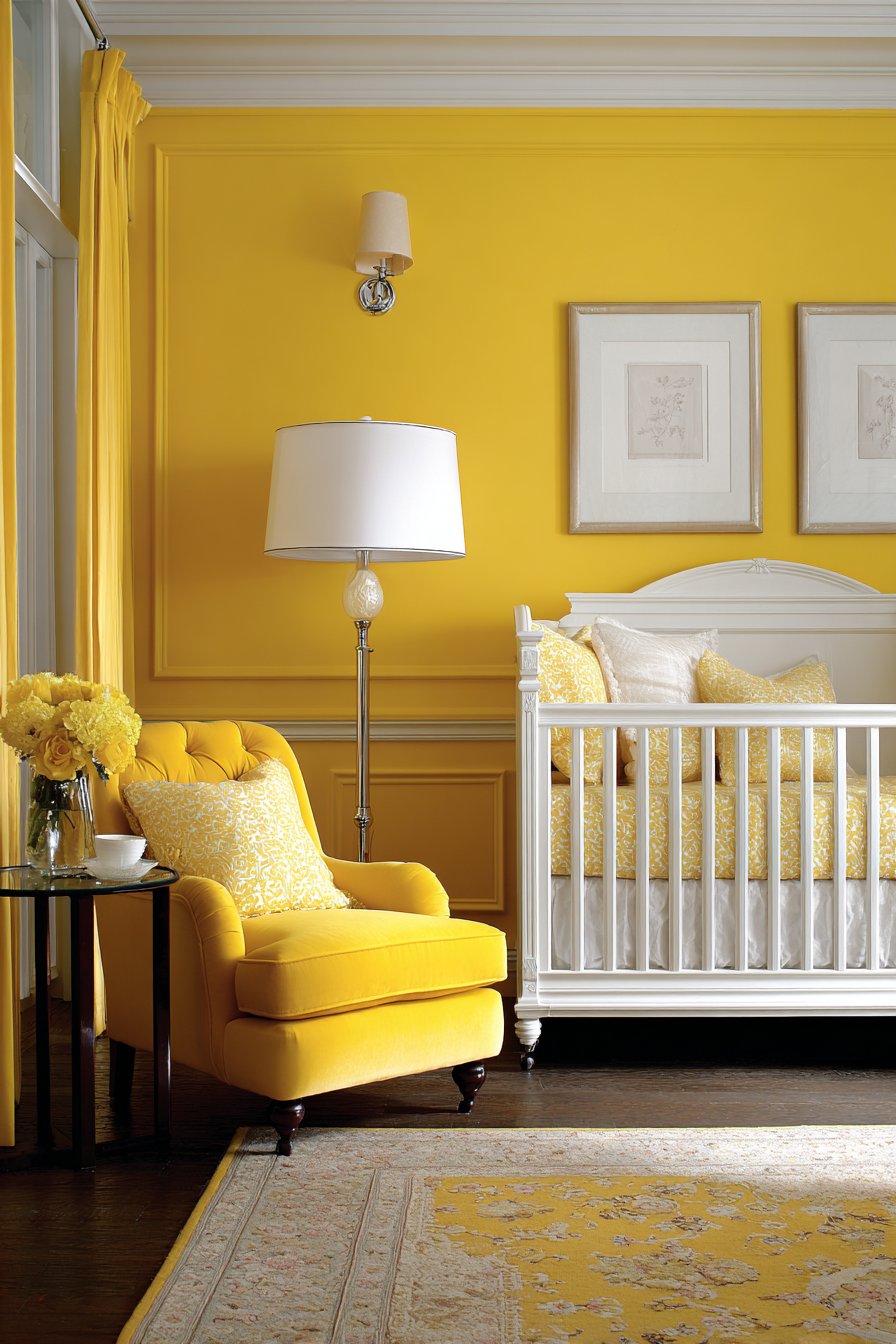 Sophisticated Golden Yellow Elegance