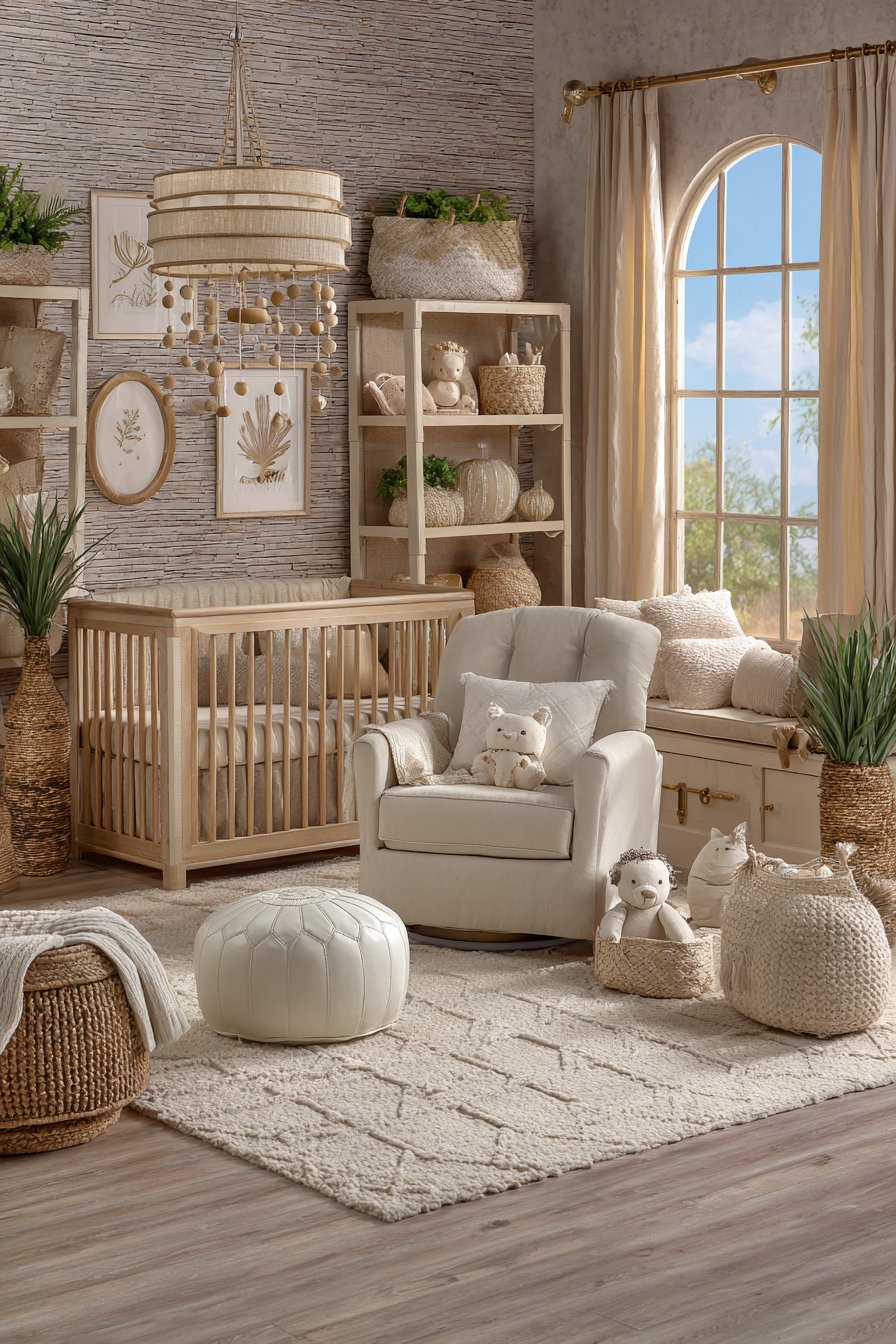 Beige nursery