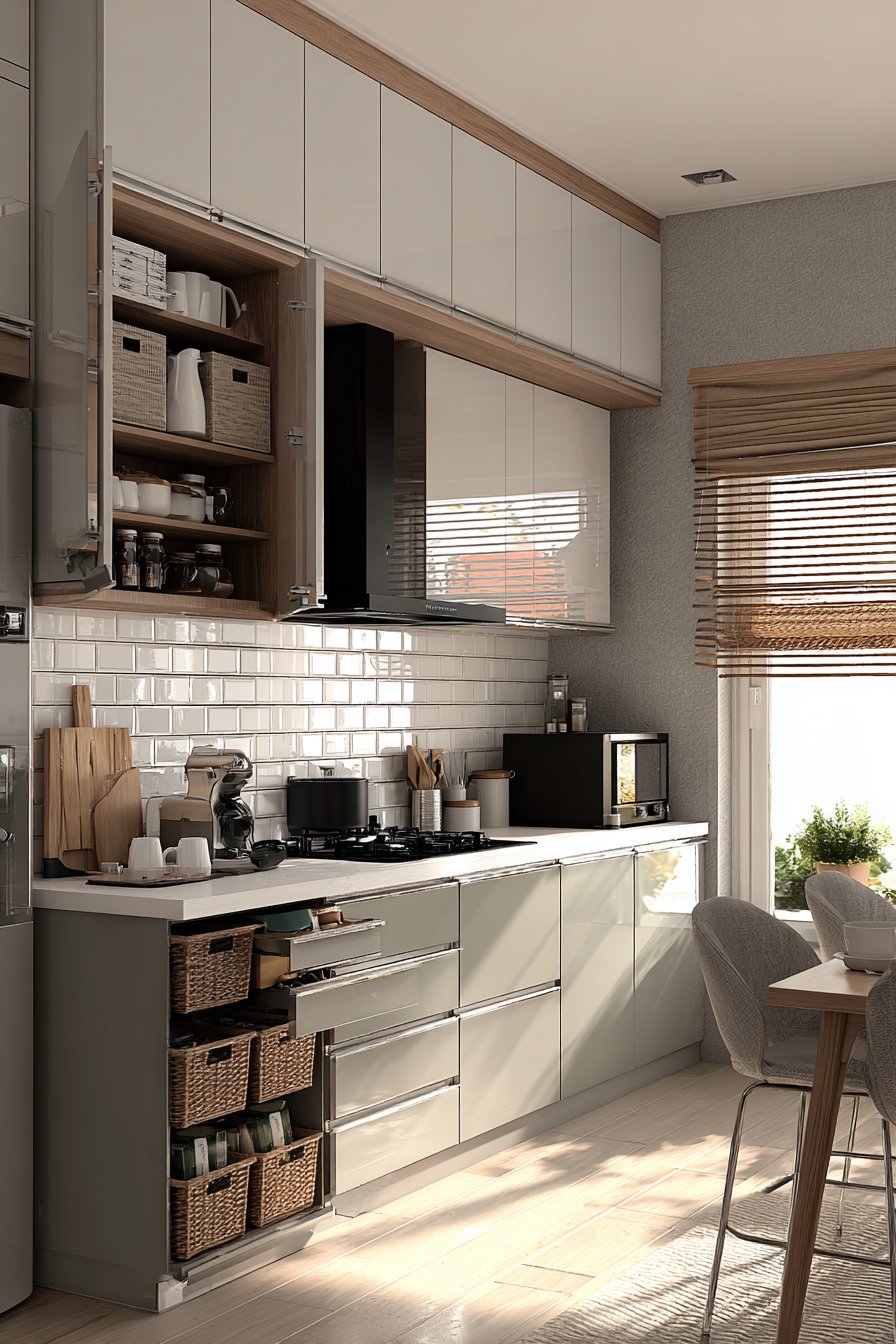 Small kitchen modular design