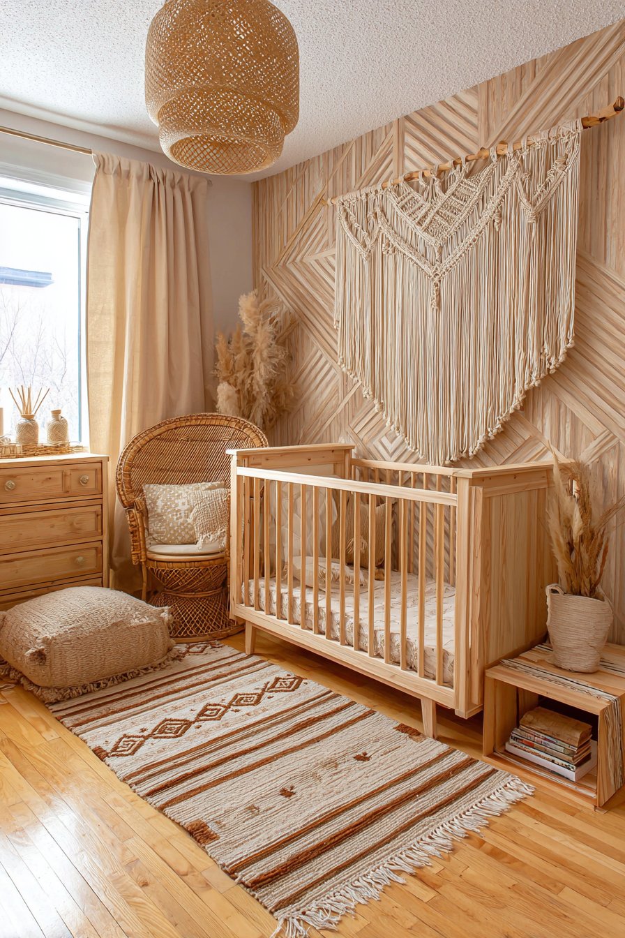 Boho nursery