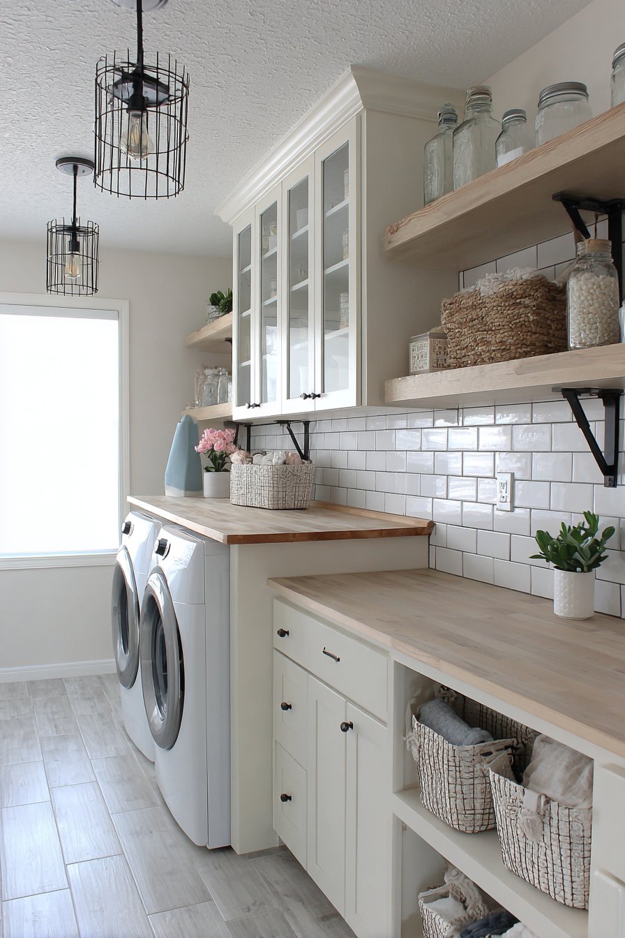 Small laundry room makeover