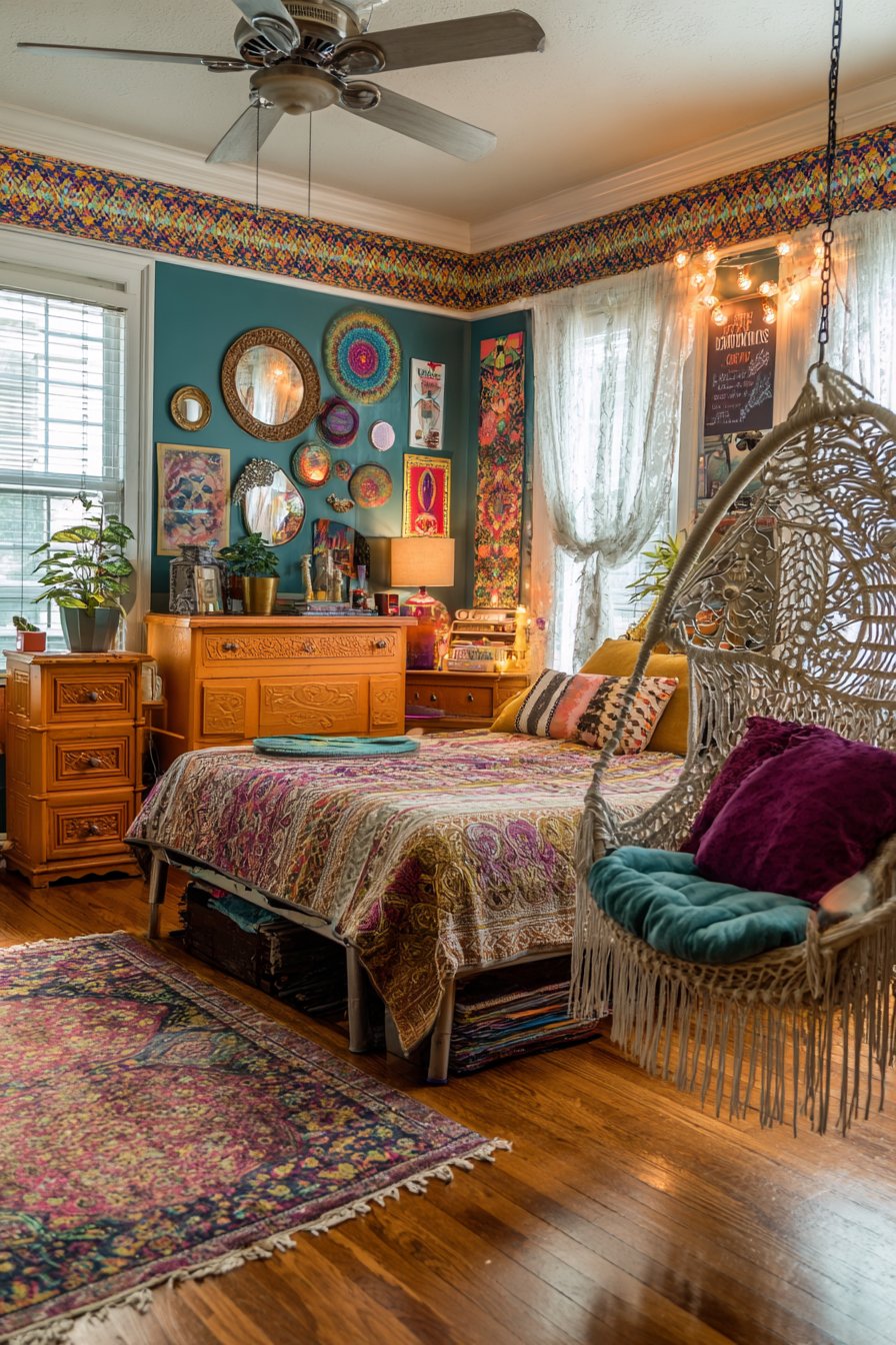 Funky bedroom
