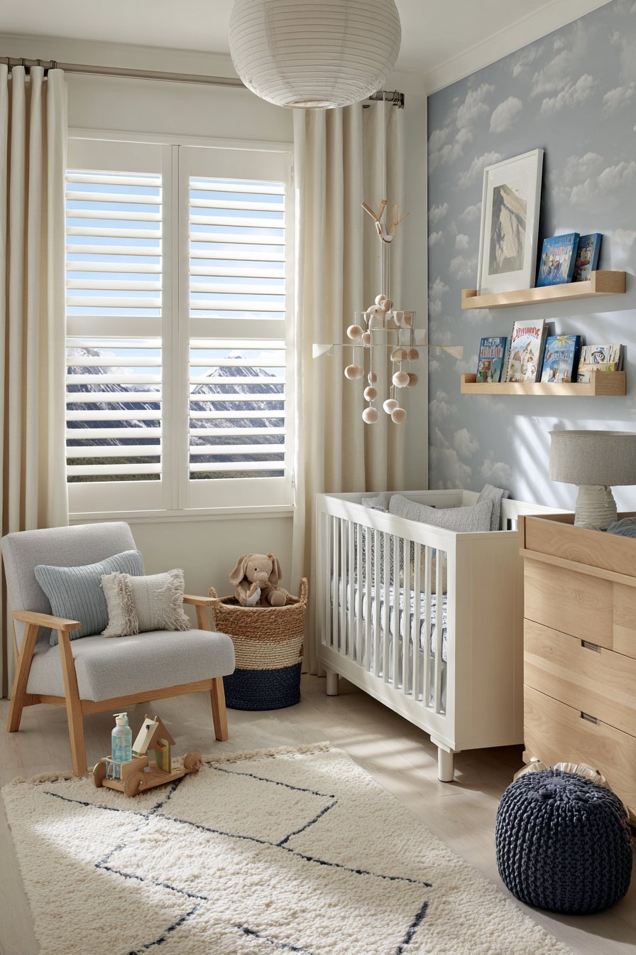 Monochromatic Blue Ombre