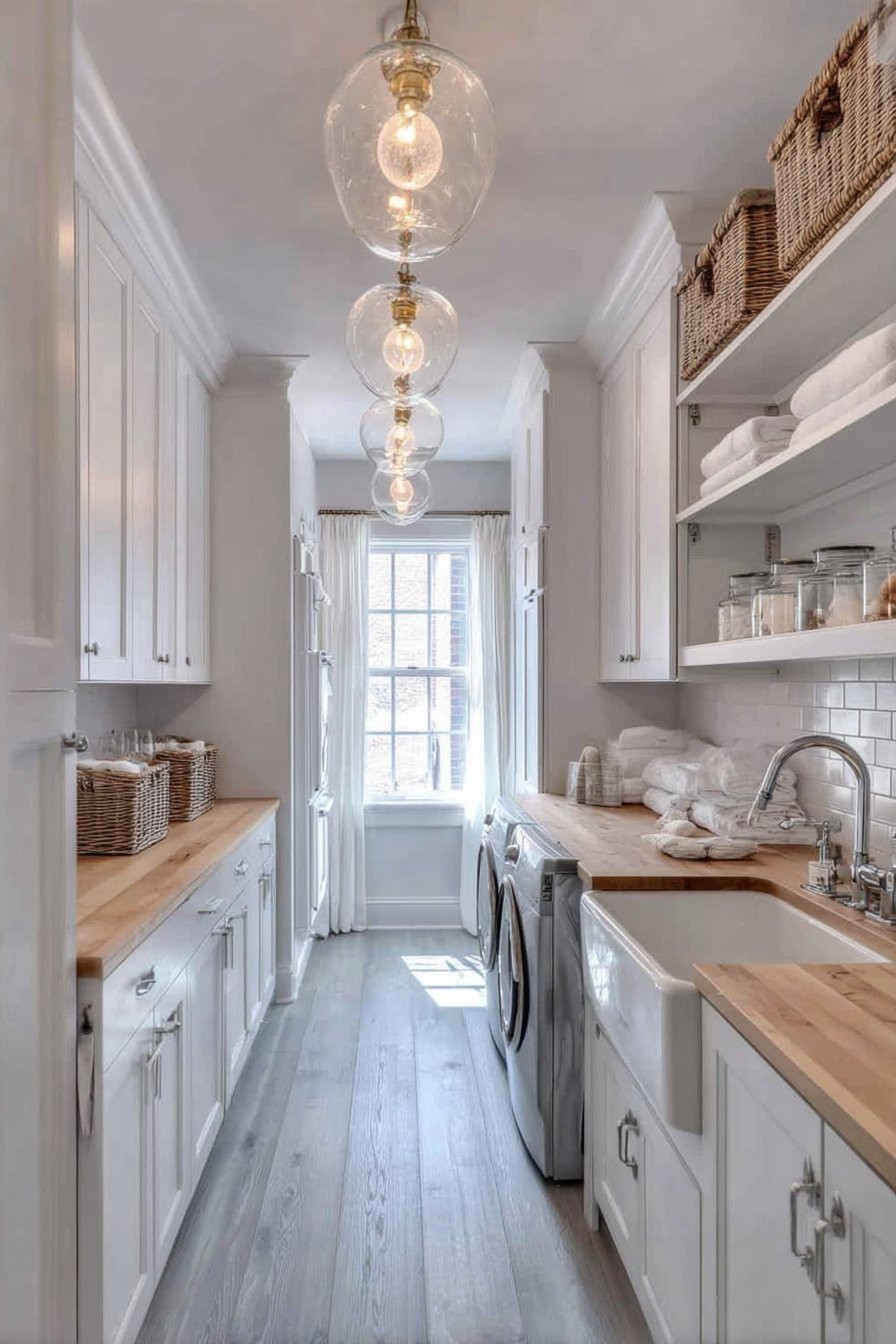 Galley laundry room ideas