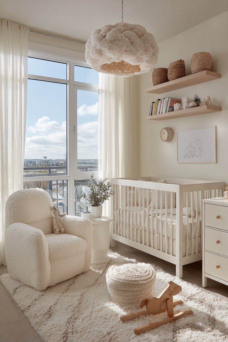 Bright nursery ideas