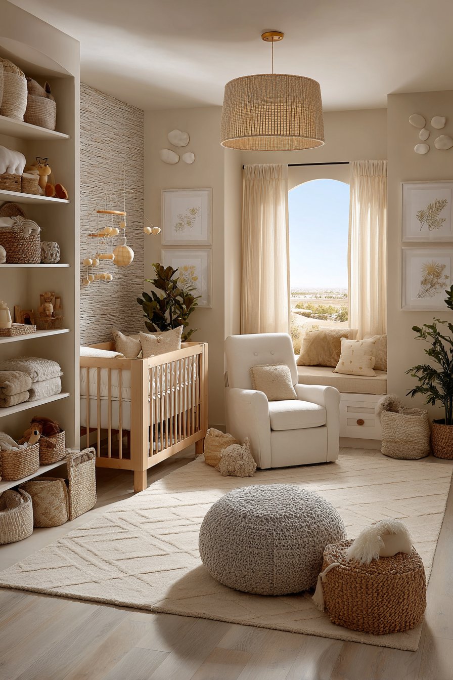 Beige nursery