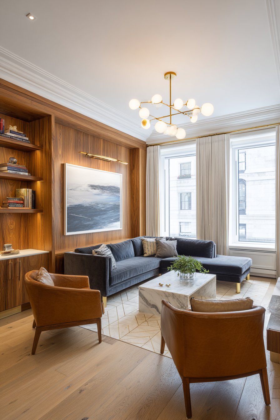 Modern classy living room