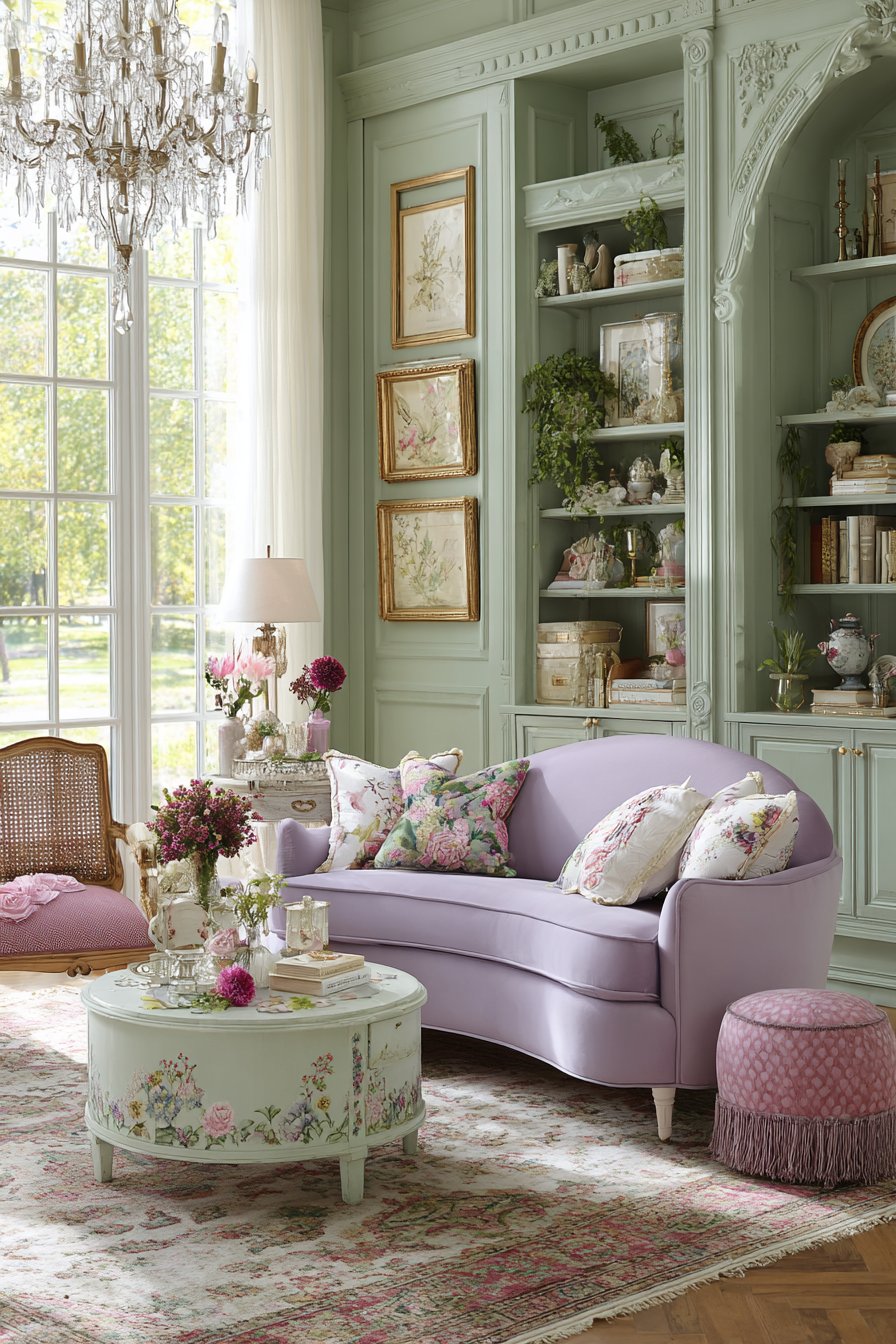Whimsical living room
