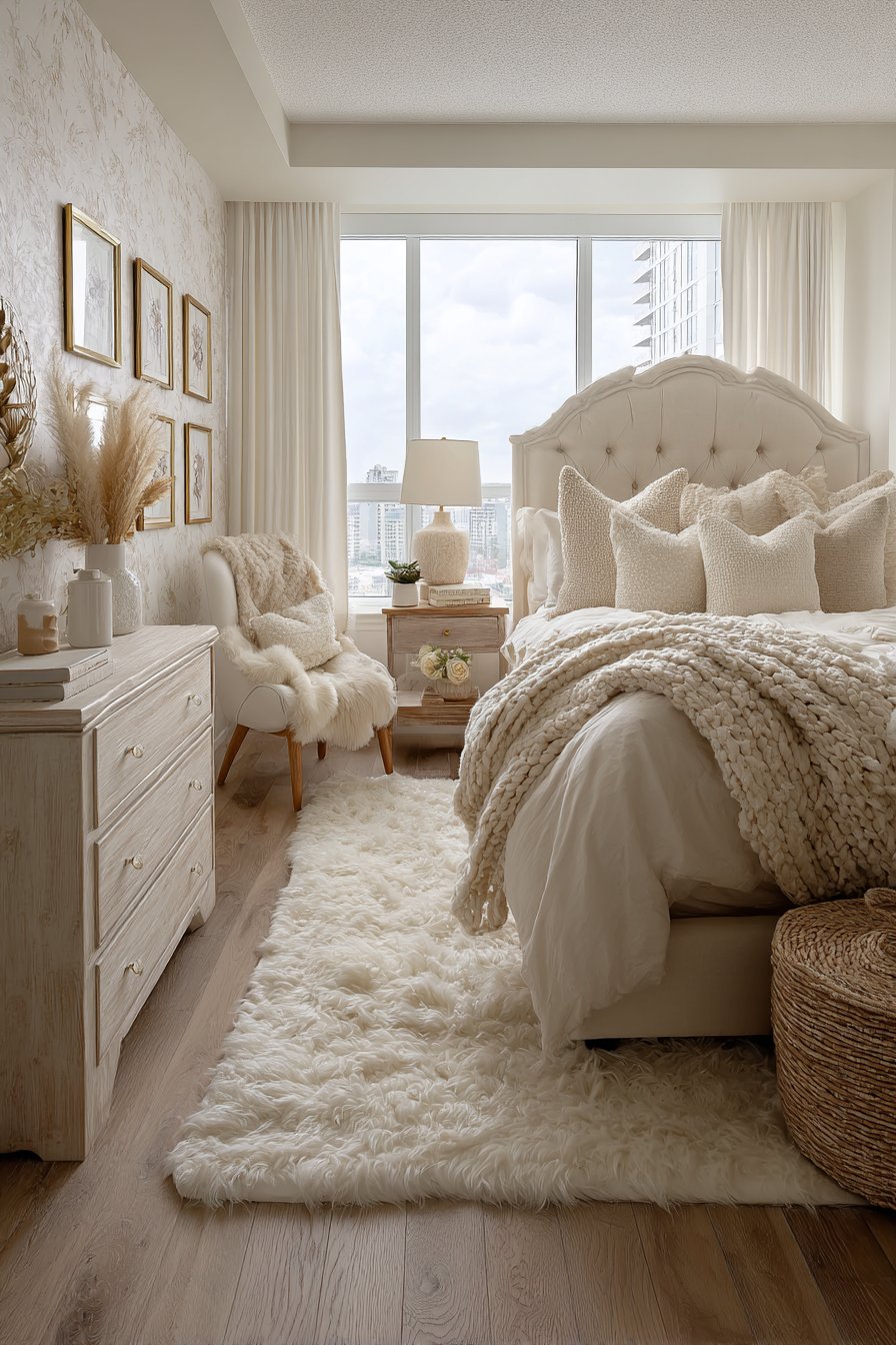 Vanilla girl bedroom