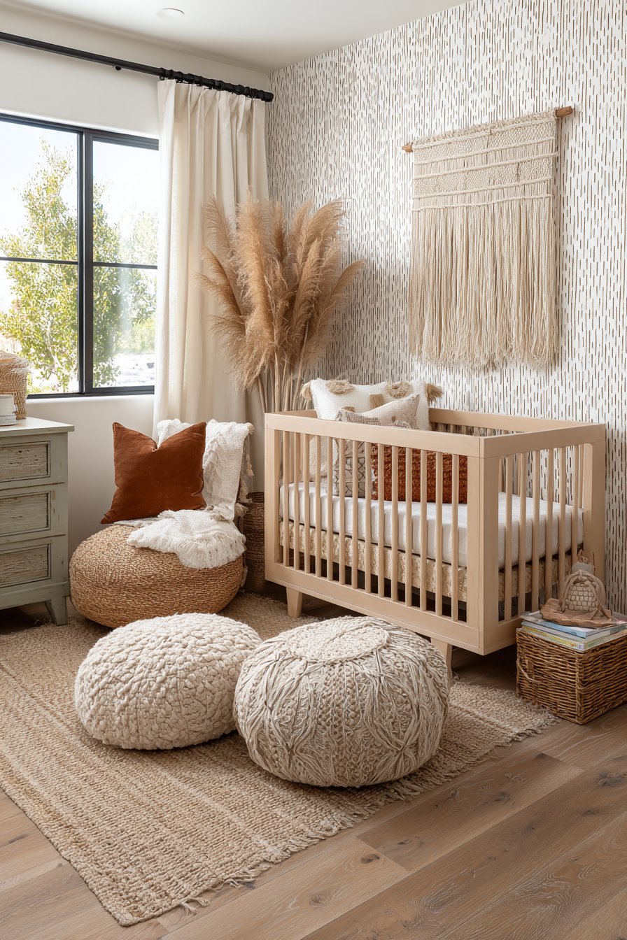 Boho nursery