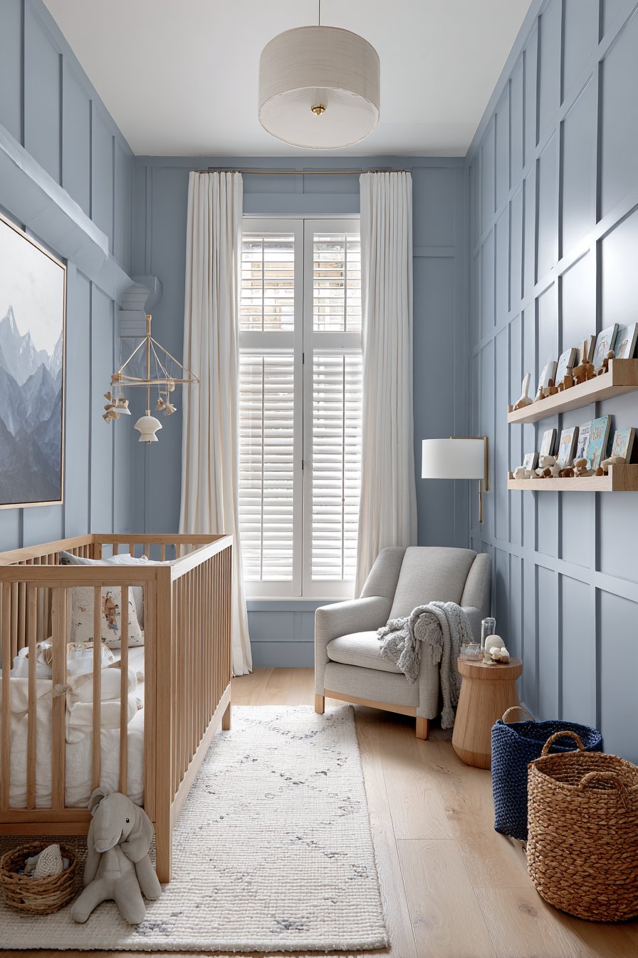 Monochromatic Blue Ombre