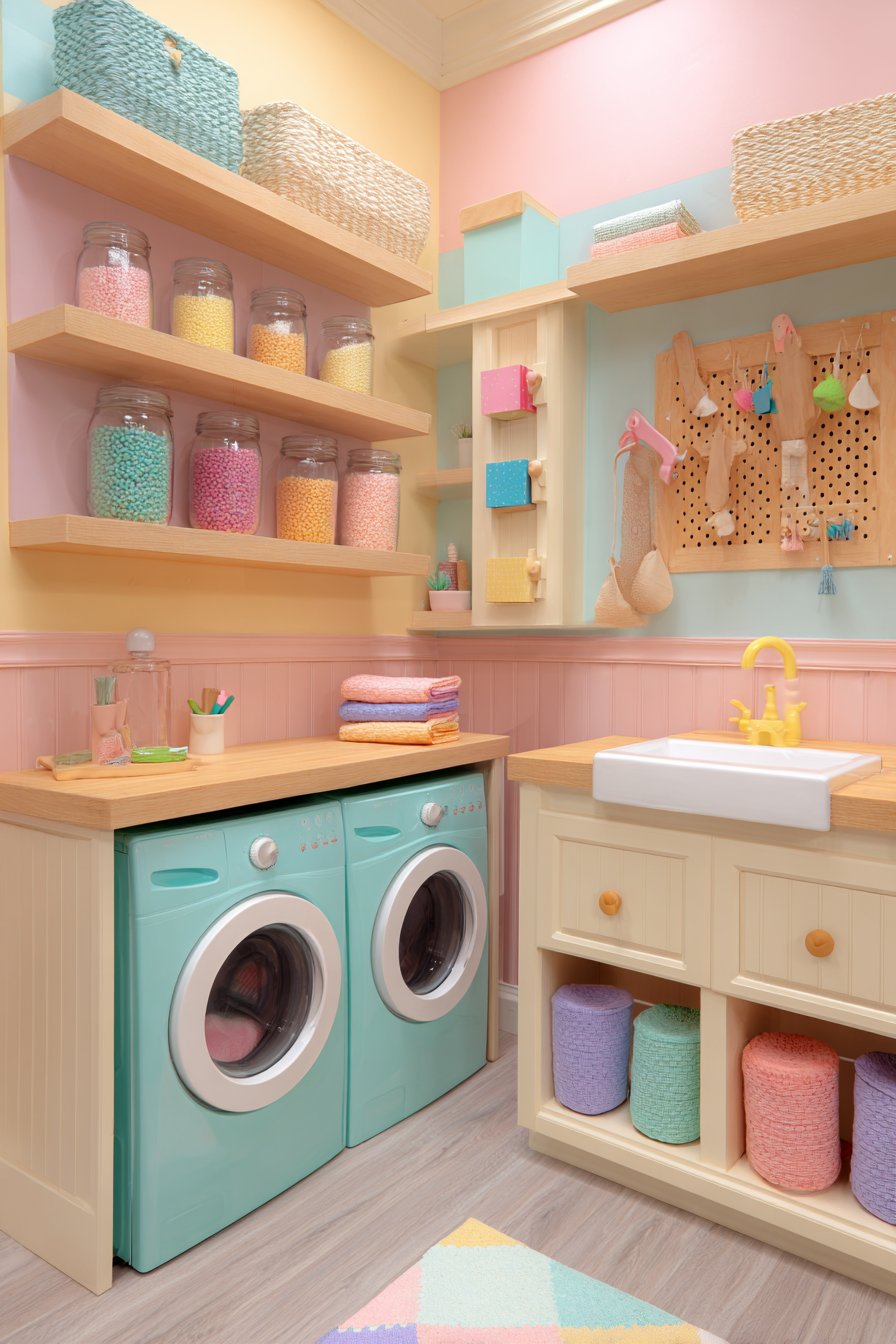 Toca boca laundry room