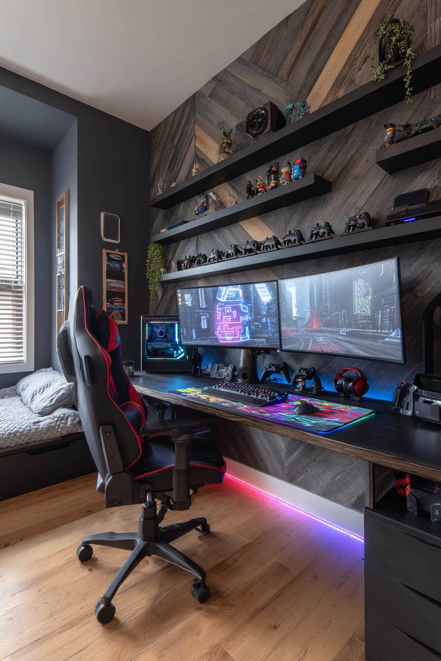 Boys gaming bedroom ideas