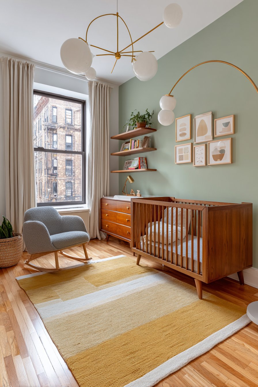 Mid century nursery