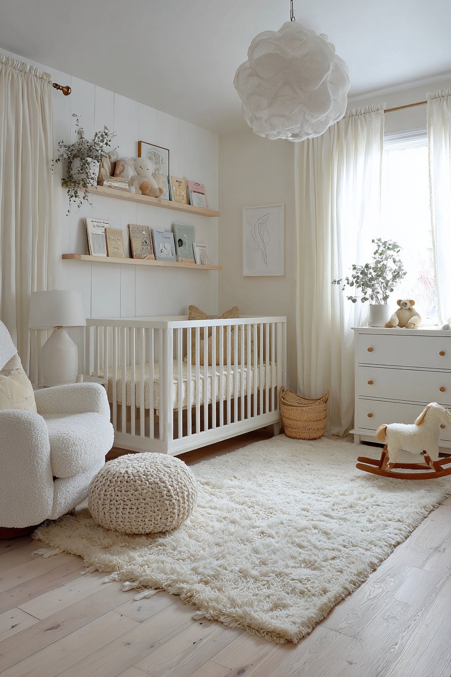 Bright nursery ideas