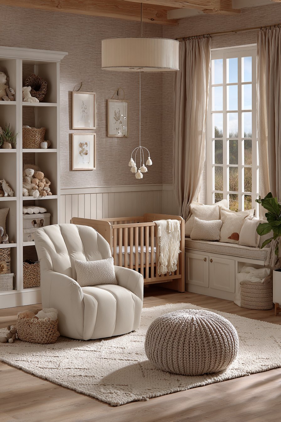 Beige nursery