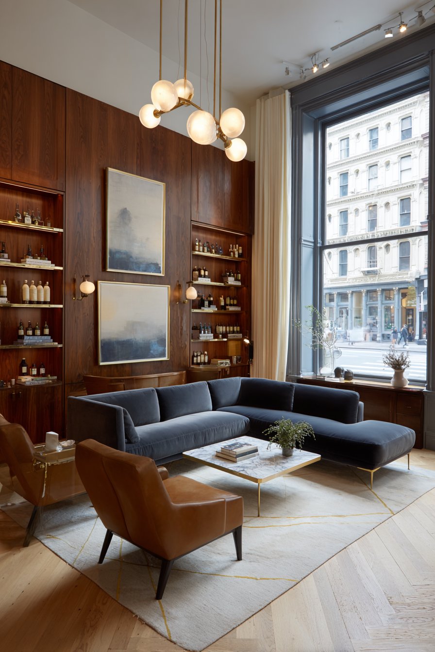 Modern classy living room