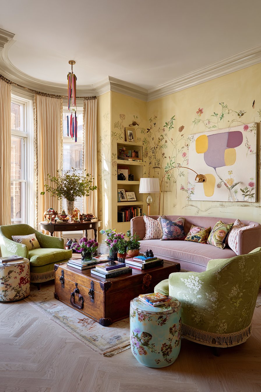 Whimsy living room