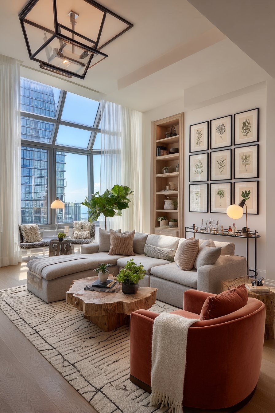 Living room interior